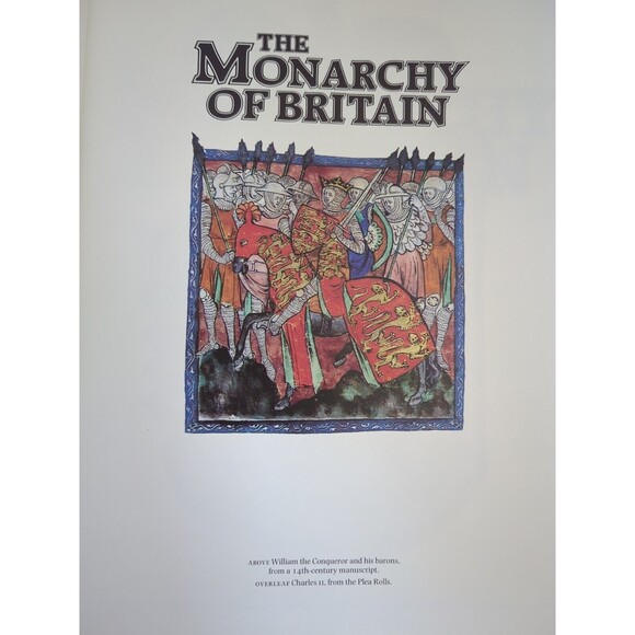 The Monarchy of Britain by Josephine Ross Hardcover 1982 First Edition 1st Print - Picture 3 of 6